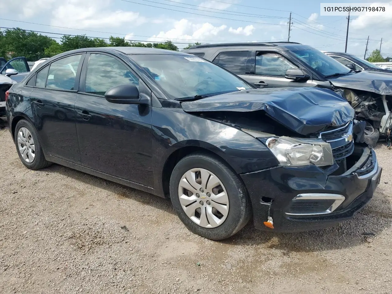 2016 Chevrolet Cruze Limited Ls VIN: 1G1PC5SH9G7198478 Lot: 59555905