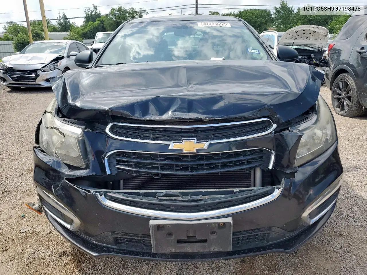 2016 Chevrolet Cruze Limited Ls VIN: 1G1PC5SH9G7198478 Lot: 59555905