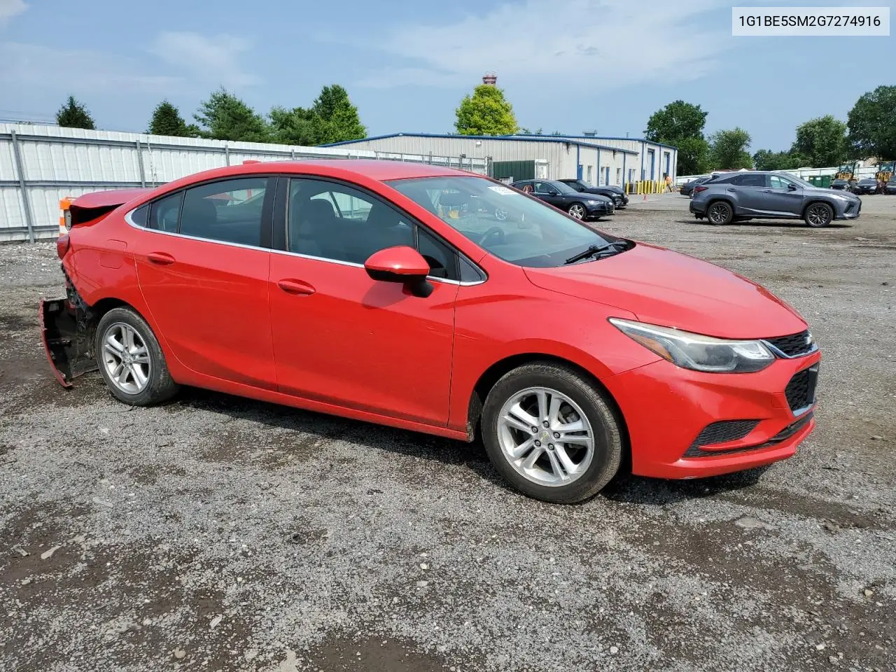 2016 Chevrolet Cruze Lt VIN: 1G1BE5SM2G7274916 Lot: 61690665