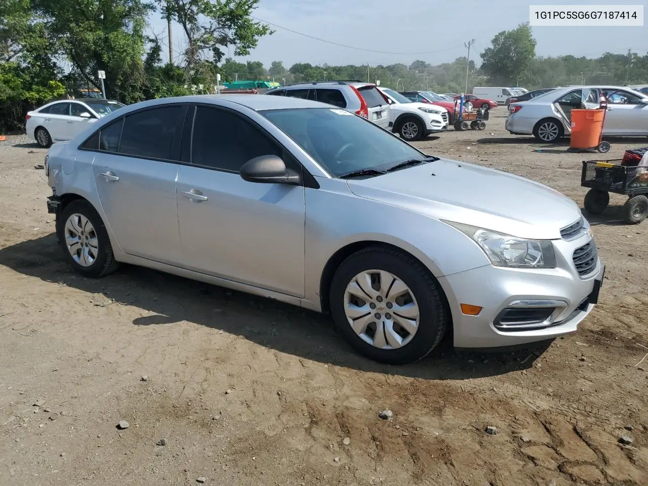 2016 Chevrolet Cruze Limited Ls VIN: 1G1PC5SG6G7187414 Lot: 61956245