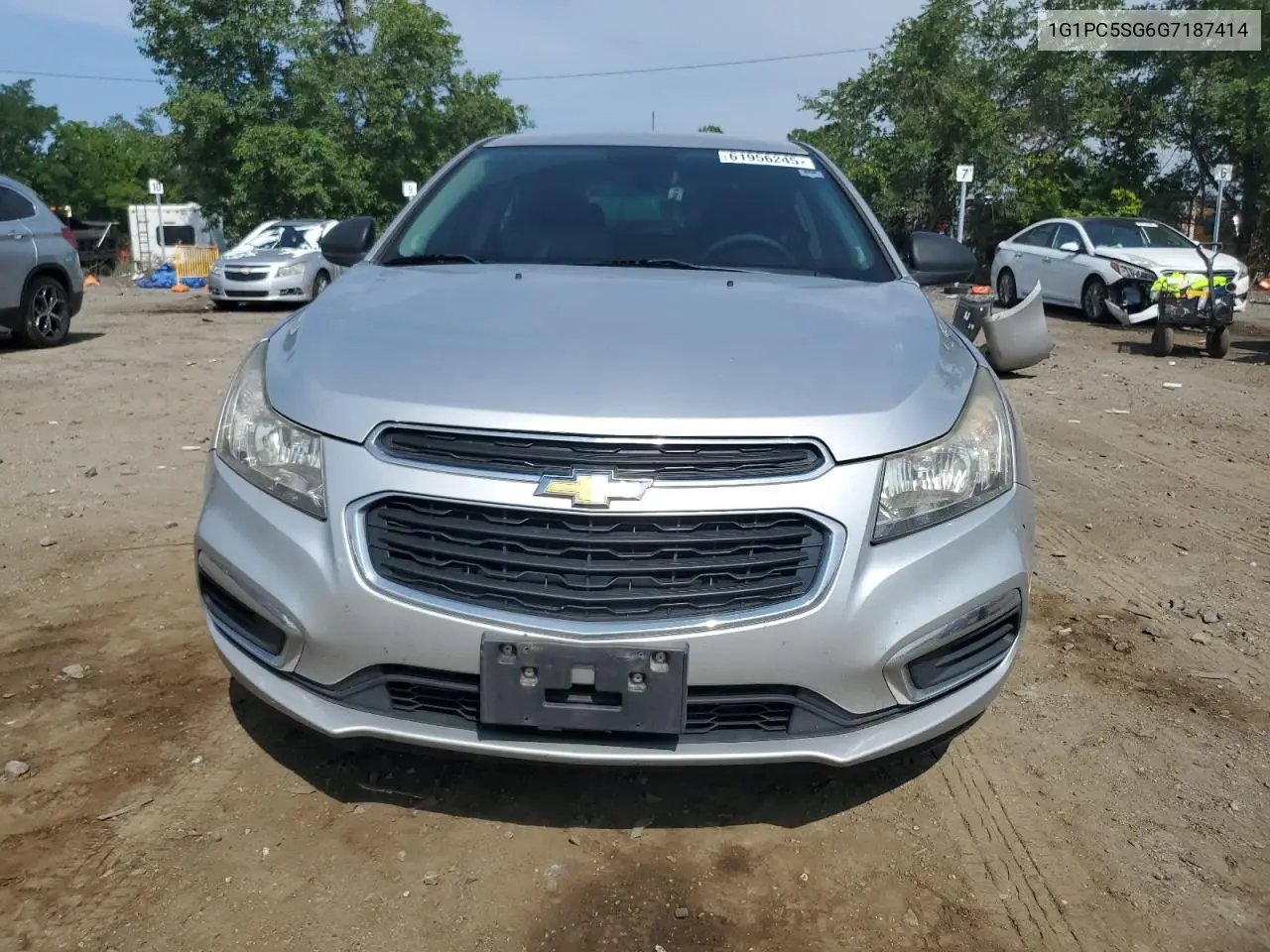2016 Chevrolet Cruze Limited Ls VIN: 1G1PC5SG6G7187414 Lot: 61956245