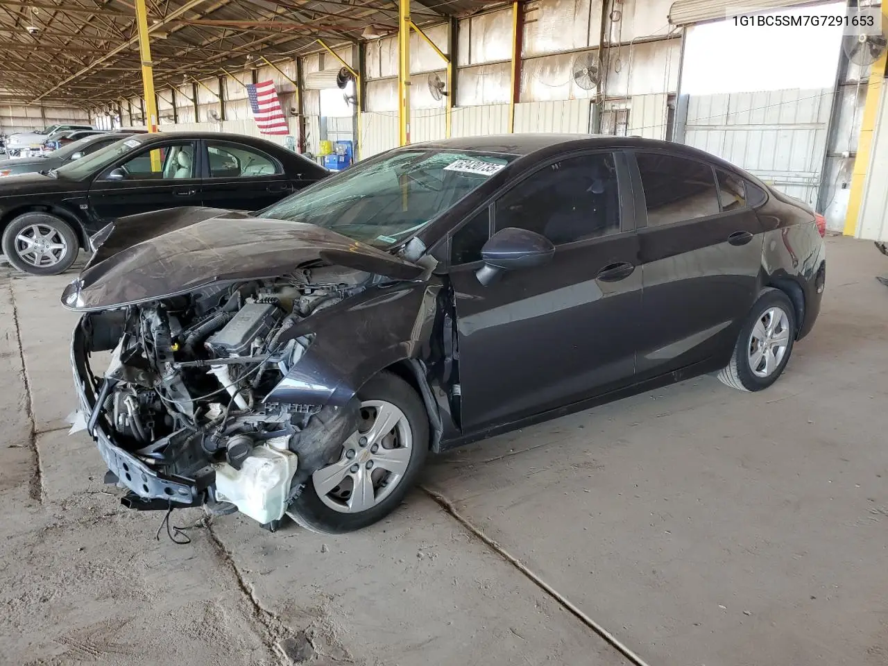2016 Chevrolet Cruze Ls VIN: 1G1BC5SM7G7291653 Lot: 62430735