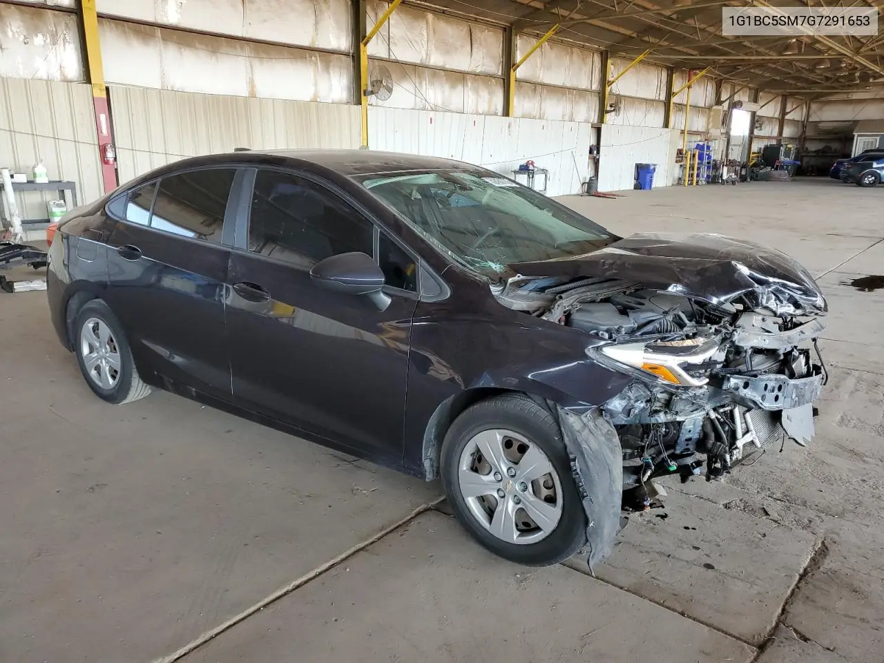 2016 Chevrolet Cruze Ls VIN: 1G1BC5SM7G7291653 Lot: 62430735
