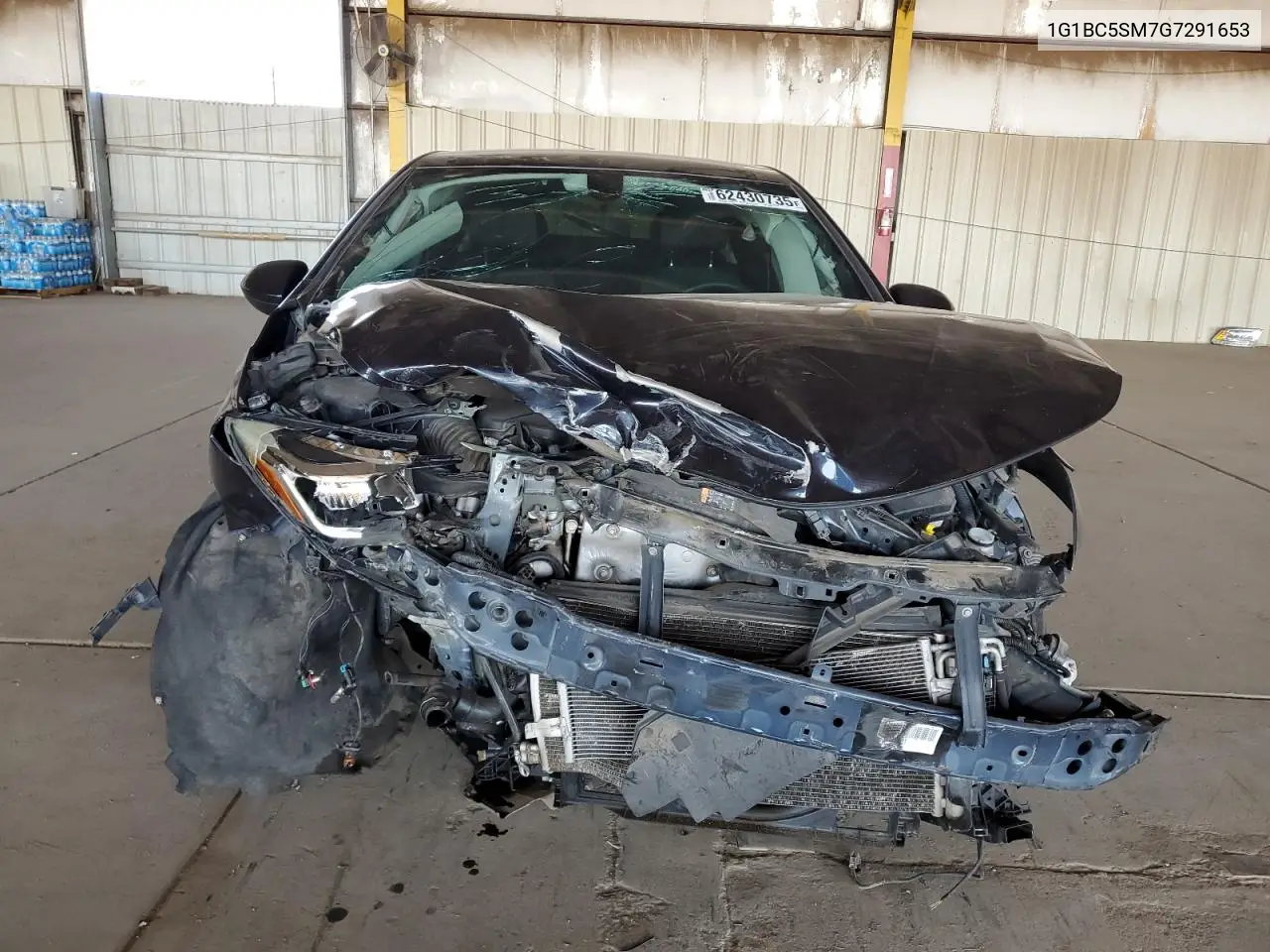 2016 Chevrolet Cruze Ls VIN: 1G1BC5SM7G7291653 Lot: 62430735
