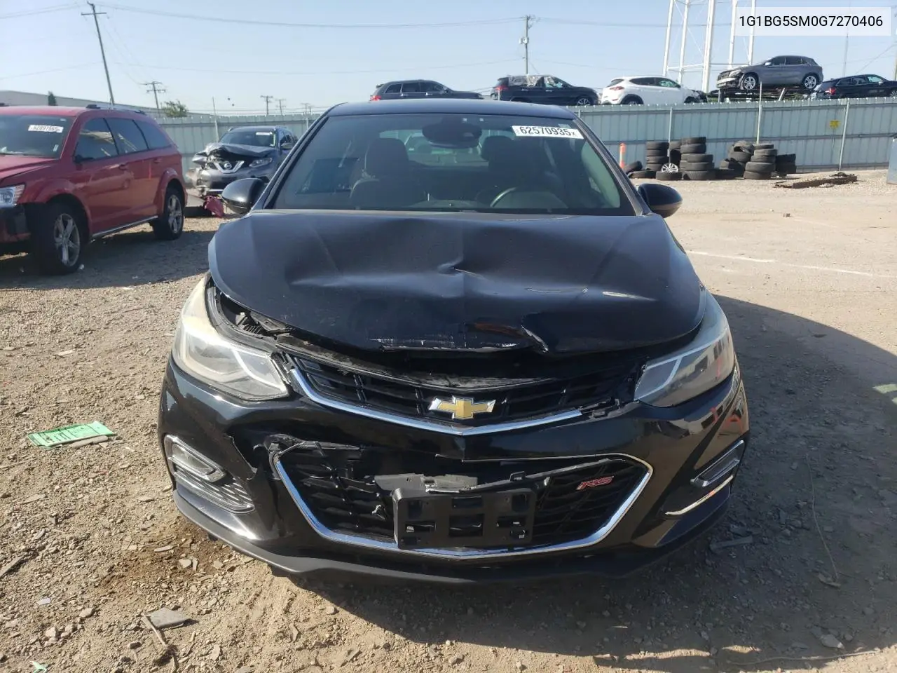 2016 Chevrolet Cruze Premier VIN: 1G1BG5SM0G7270406 Lot: 62570935