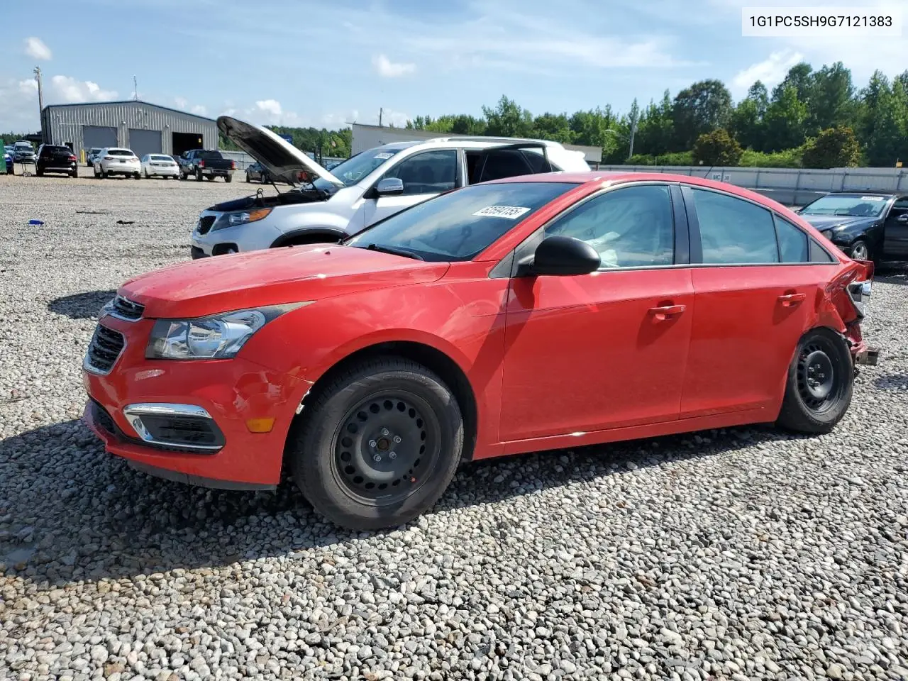 2016 Chevrolet Cruze Limited Ls VIN: 1G1PC5SH9G7121383 Lot: 62594155