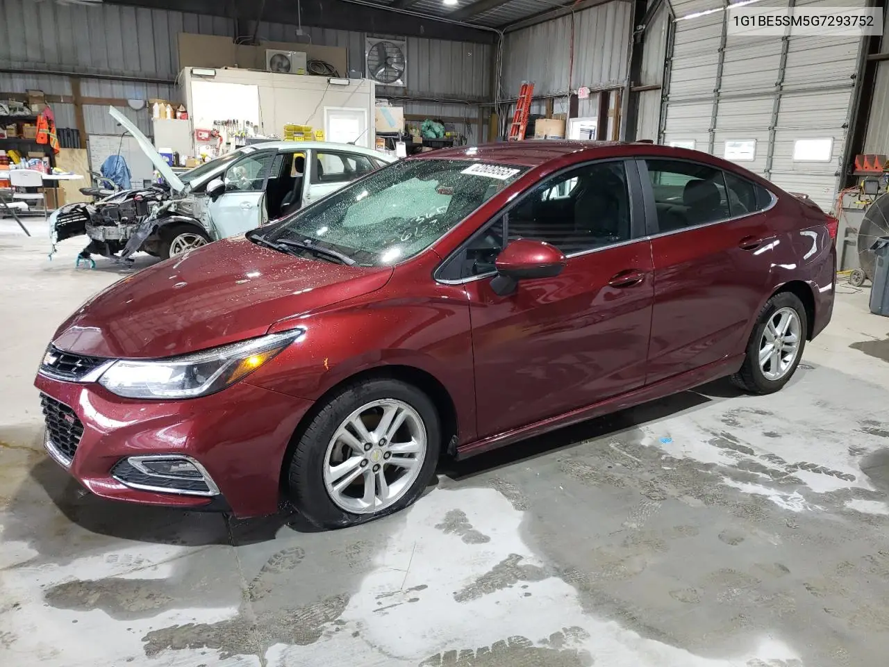 2016 Chevrolet Cruze Lt VIN: 1G1BE5SM5G7293752 Lot: 62609565