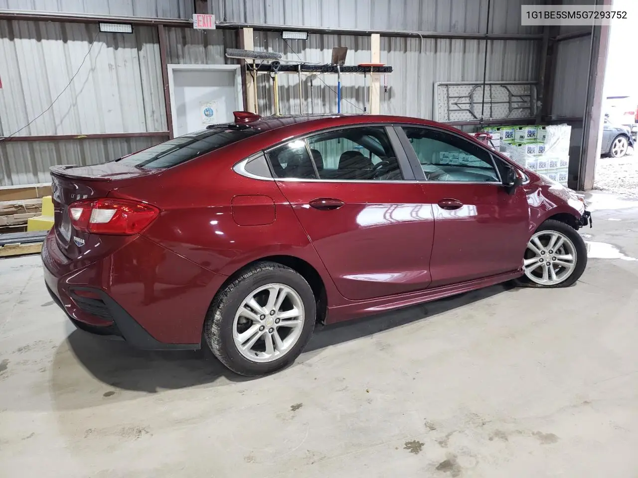 2016 Chevrolet Cruze Lt VIN: 1G1BE5SM5G7293752 Lot: 62609565