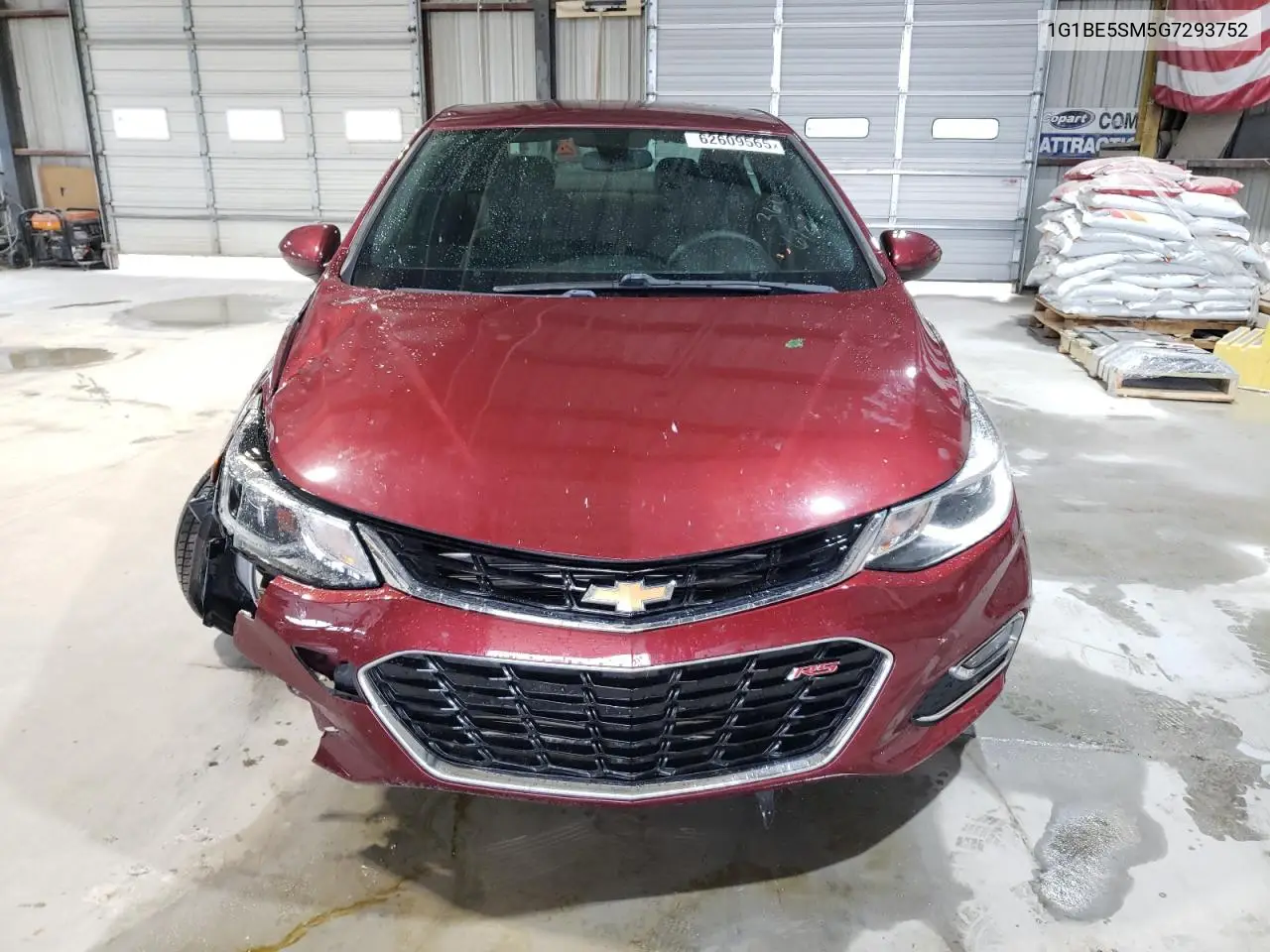 2016 Chevrolet Cruze Lt VIN: 1G1BE5SM5G7293752 Lot: 62609565
