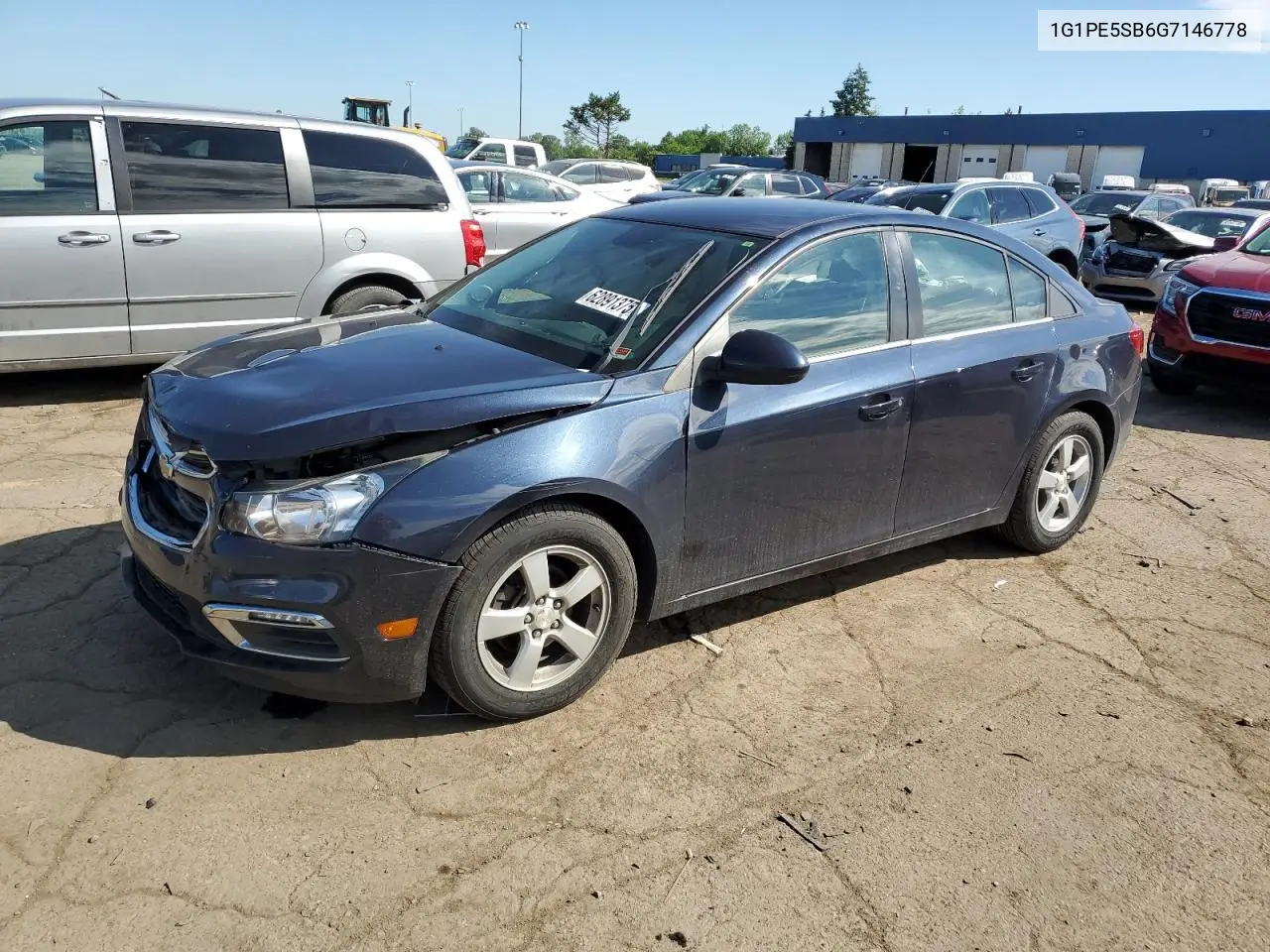 2016 Chevrolet Cruze Limited Lt VIN: 1G1PE5SB6G7146778 Lot: 62891375