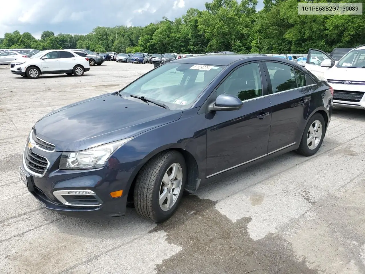 2016 Chevrolet Cruze Limited Lt VIN: 1G1PE5SB2G7130089 Lot: 62909225