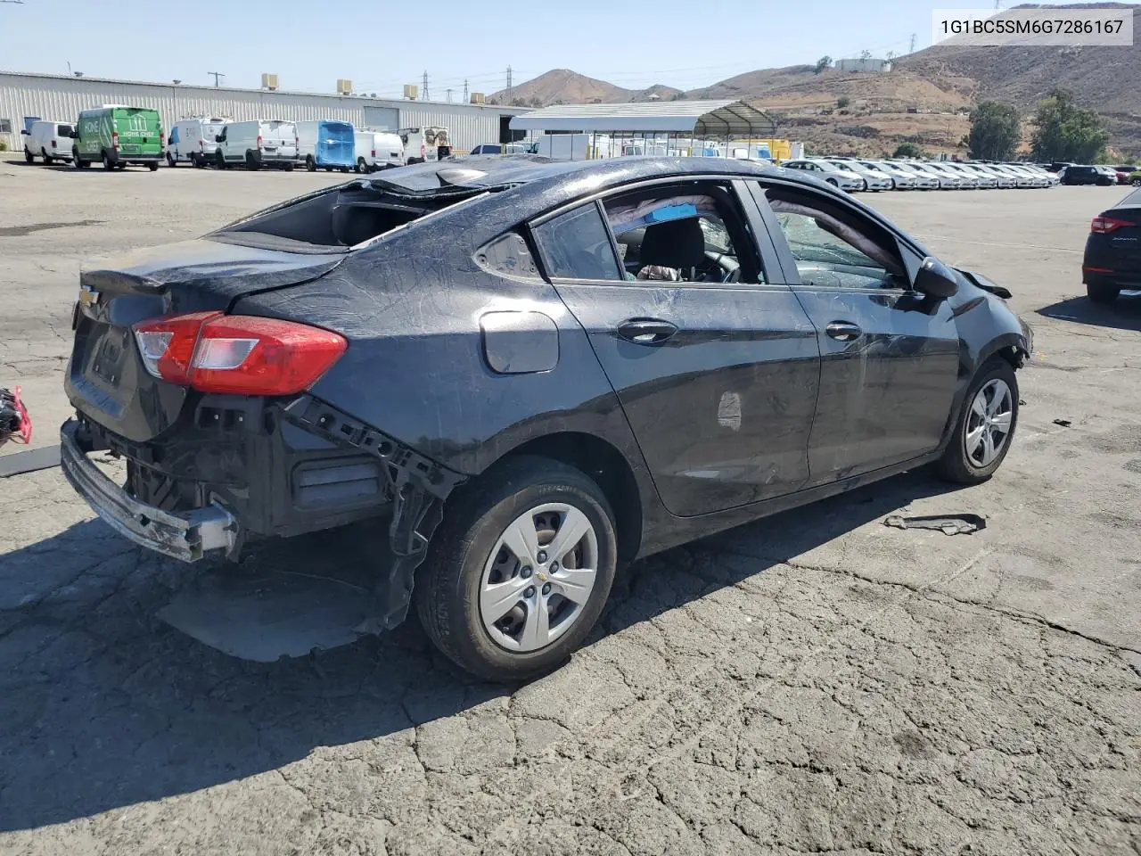 2016 Chevrolet Cruze Ls VIN: 1G1BC5SM6G7286167 Lot: 62960355