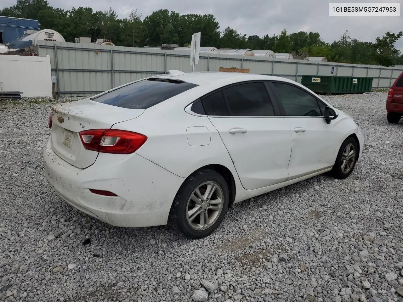 2016 Chevrolet Cruze Lt VIN: 1G1BE5SM5G7247953 Lot: 62980815