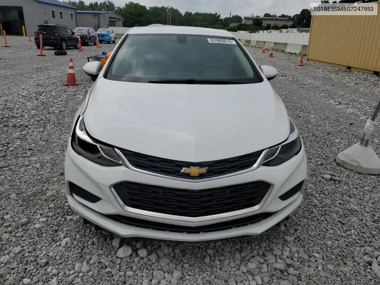2016 Chevrolet Cruze Lt VIN: 1G1BE5SM5G7247953 Lot: 62980815