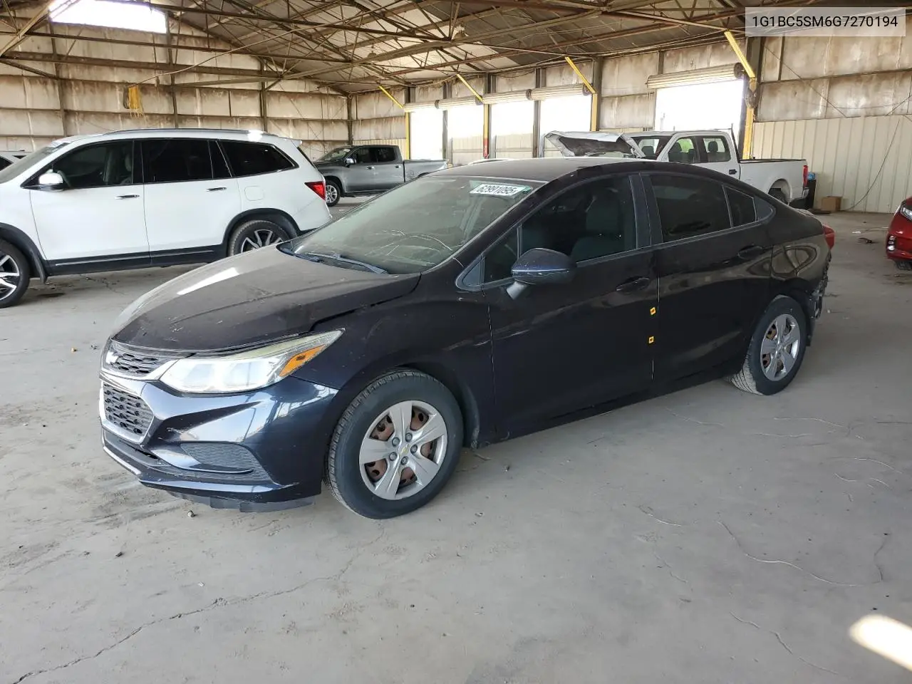 2016 Chevrolet Cruze Ls VIN: 1G1BC5SM6G7270194 Lot: 62991095