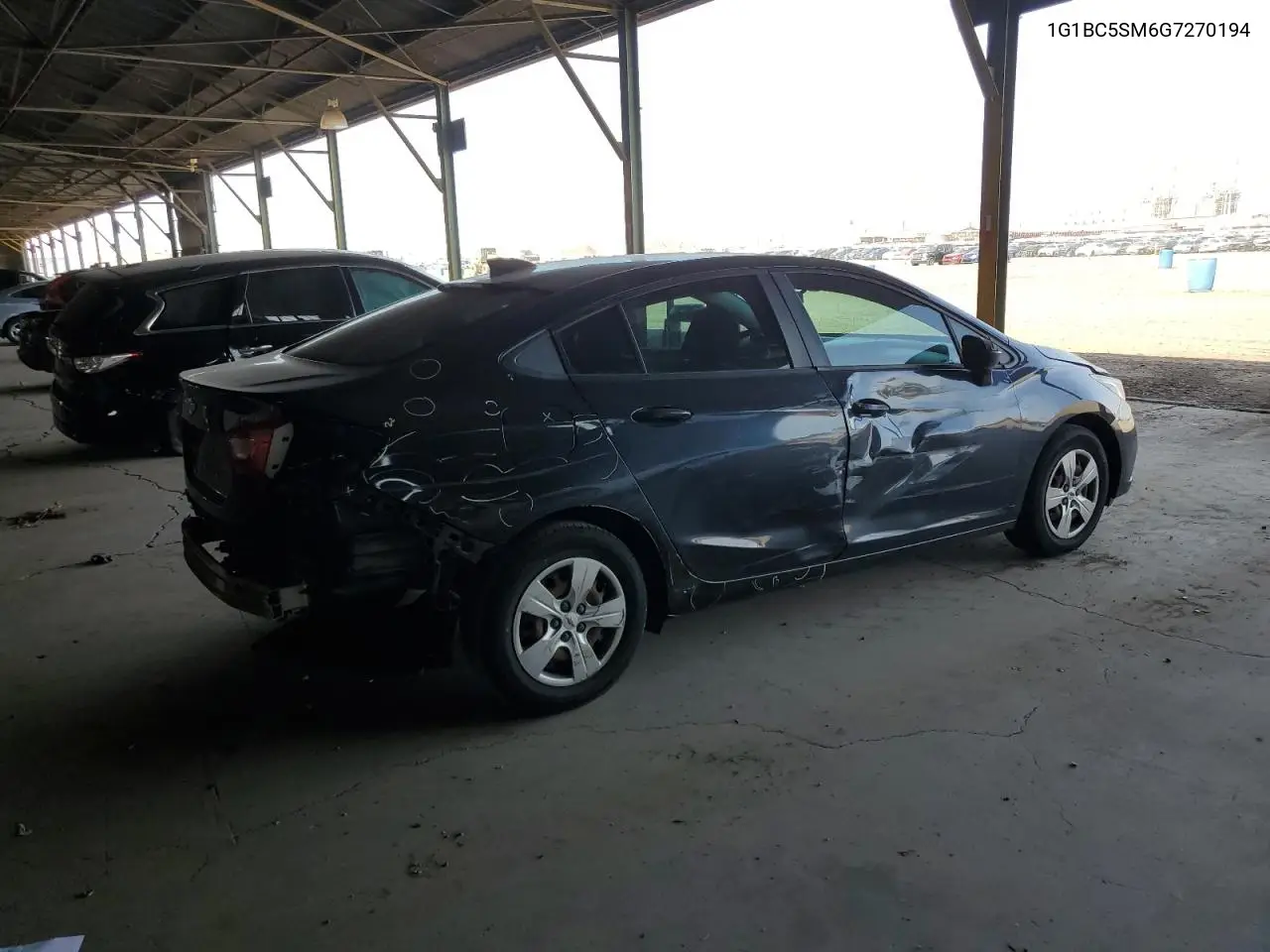 2016 Chevrolet Cruze Ls VIN: 1G1BC5SM6G7270194 Lot: 62991095