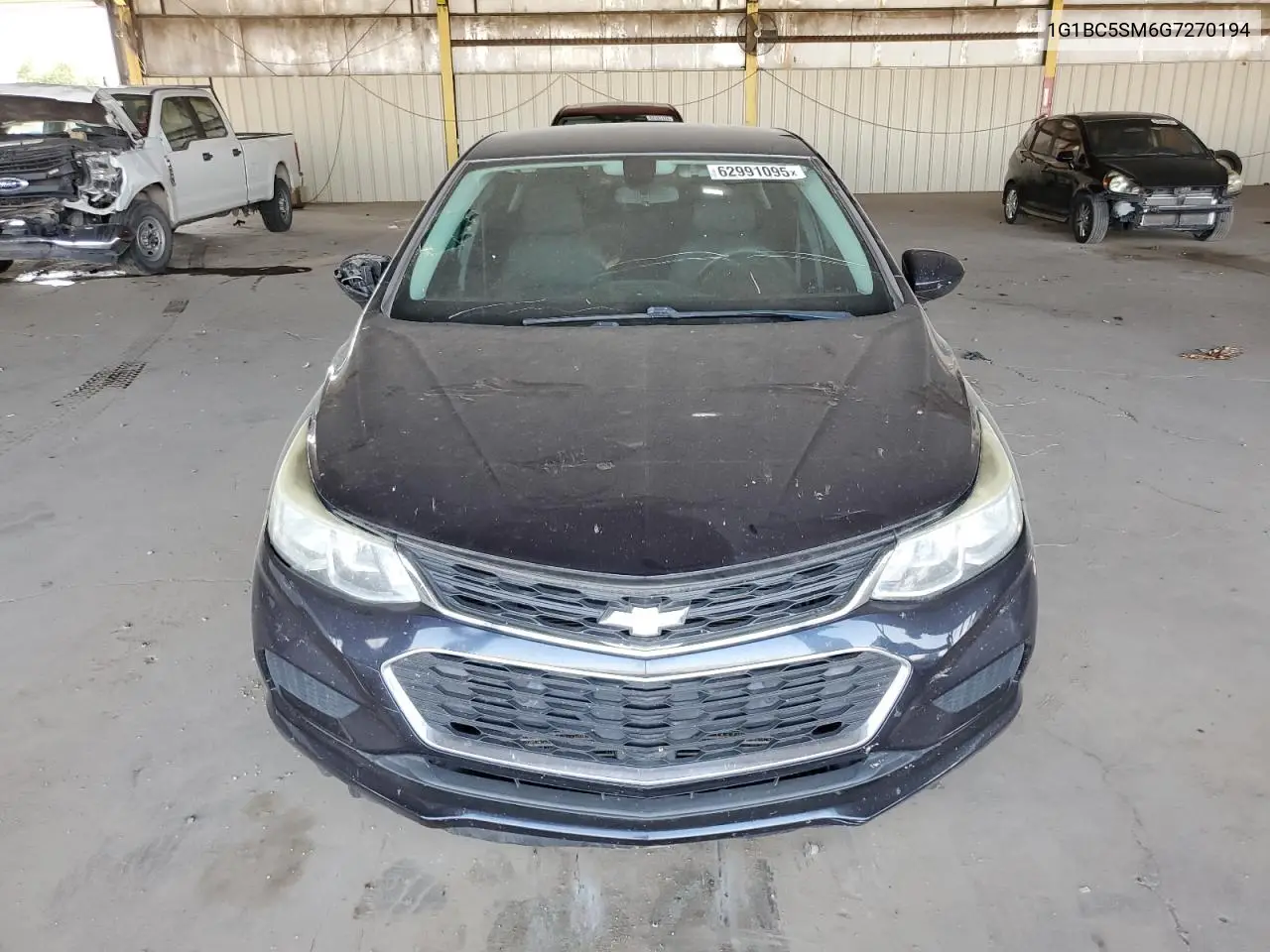 2016 Chevrolet Cruze Ls VIN: 1G1BC5SM6G7270194 Lot: 62991095