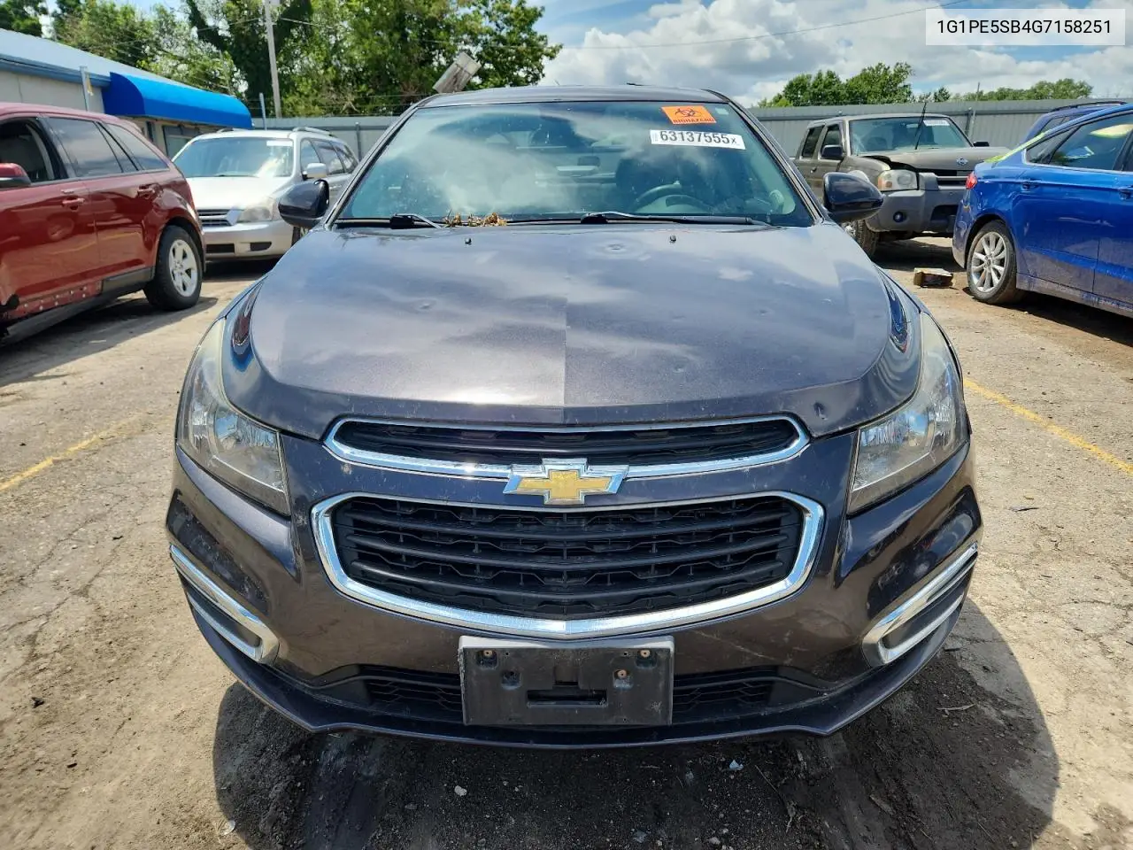 2016 Chevrolet Cruze Limited Lt VIN: 1G1PE5SB4G7158251 Lot: 63137555