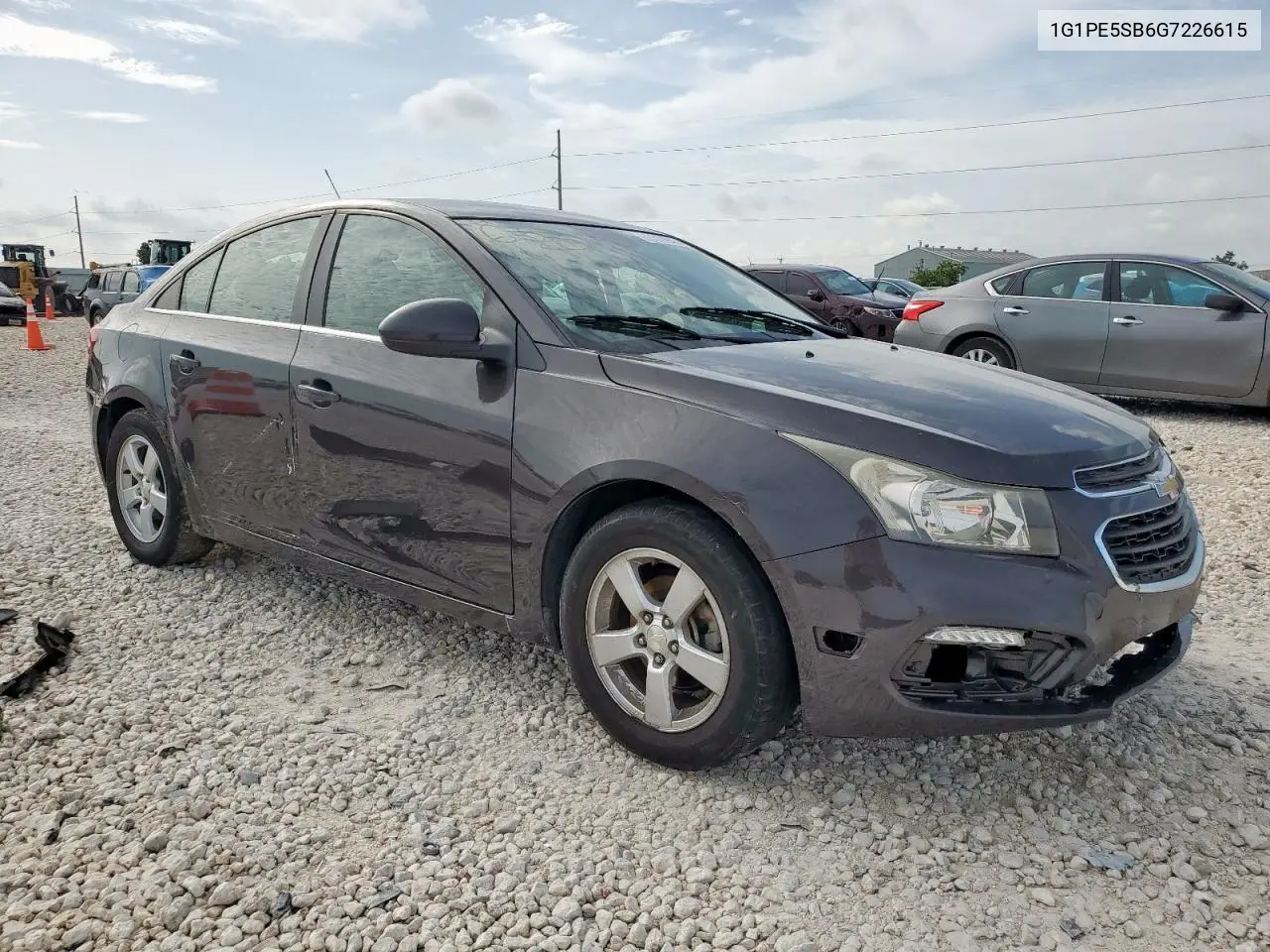 2016 Chevrolet Cruze Limited Lt VIN: 1G1PE5SB6G7226615 Lot: 63311945