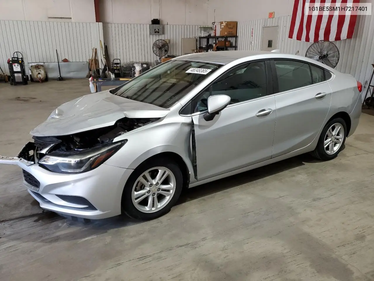 2017 Chevrolet Cruze Lt VIN: 1G1BE5SM1H7217401 Lot: 48349365