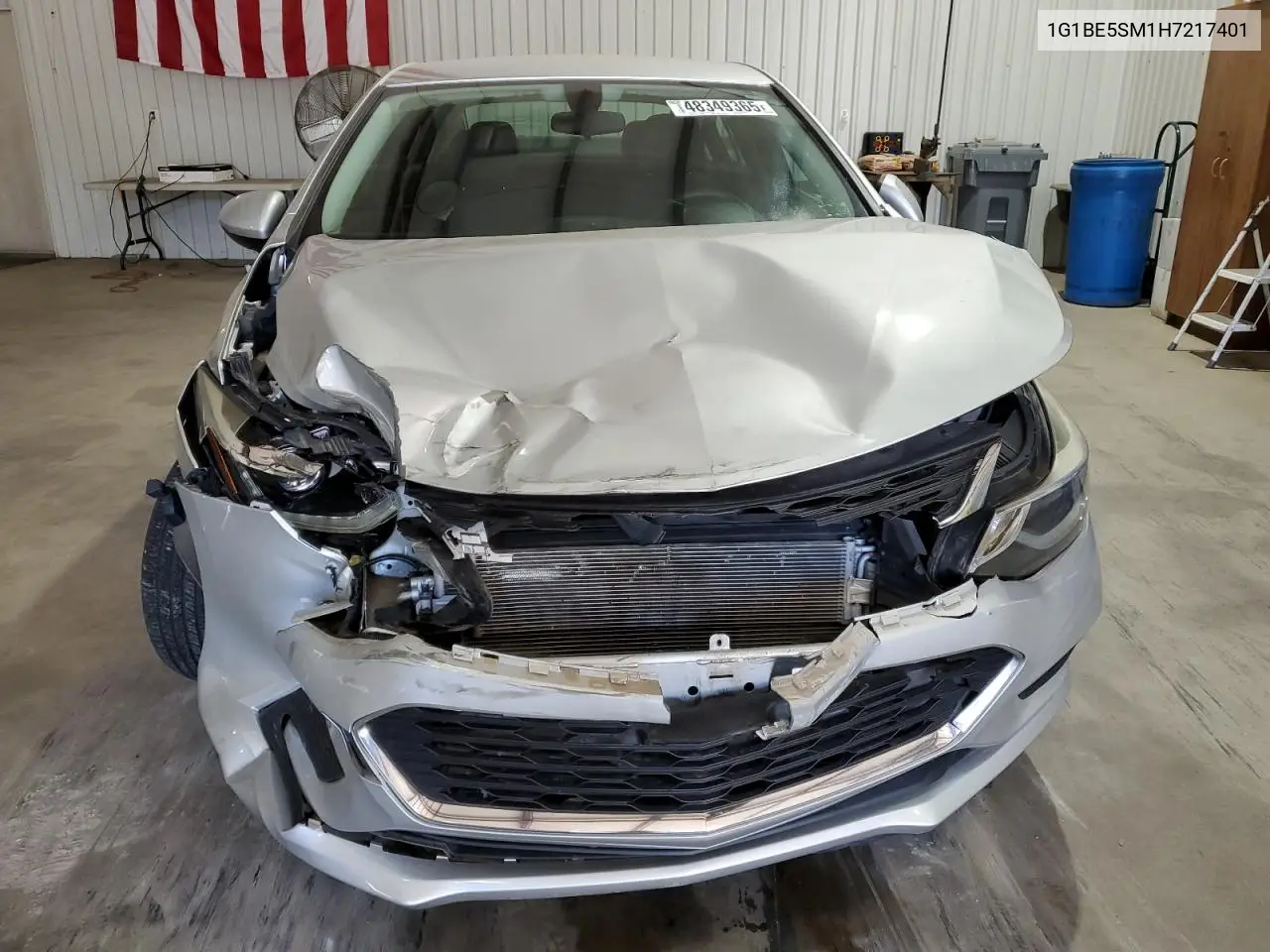 2017 Chevrolet Cruze Lt VIN: 1G1BE5SM1H7217401 Lot: 48349365