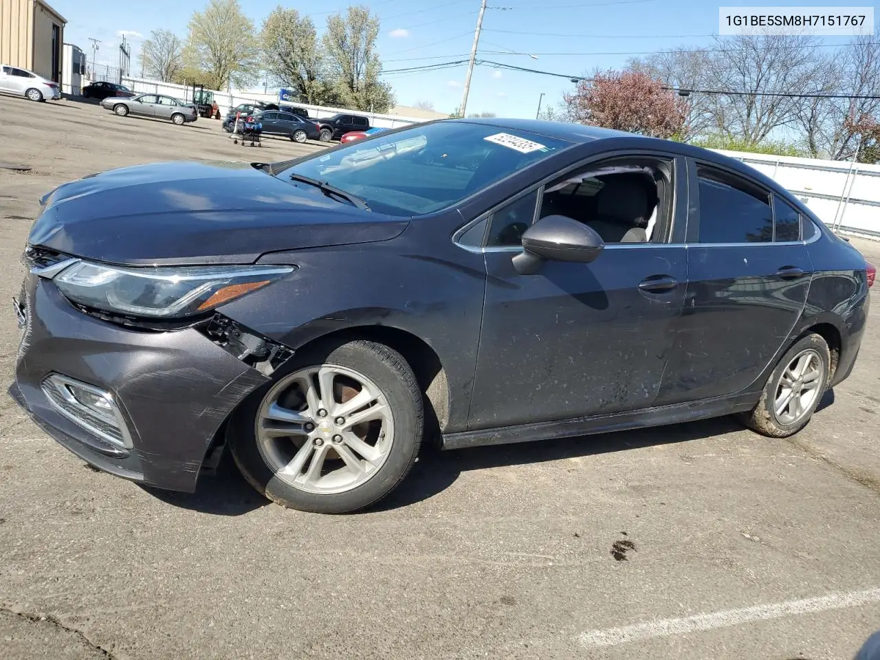 2017 Chevrolet Cruze Lt VIN: 1G1BE5SM8H7151767 Lot: 52244335