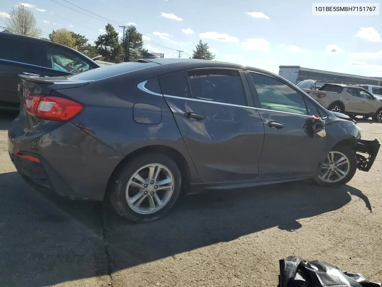 2017 Chevrolet Cruze Lt VIN: 1G1BE5SM8H7151767 Lot: 52244335