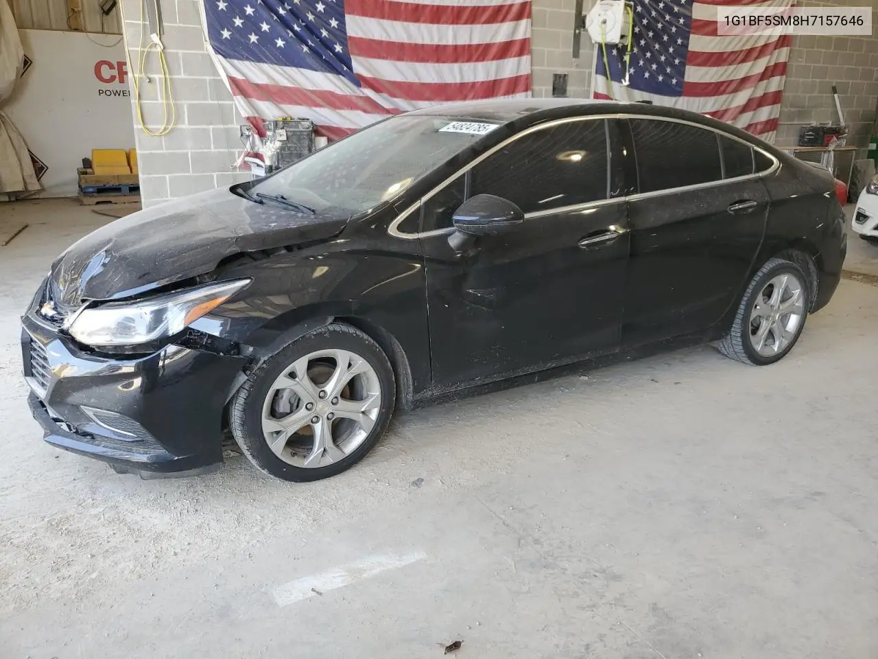 2017 Chevrolet Cruze Premier VIN: 1G1BF5SM8H7157646 Lot: 54824785