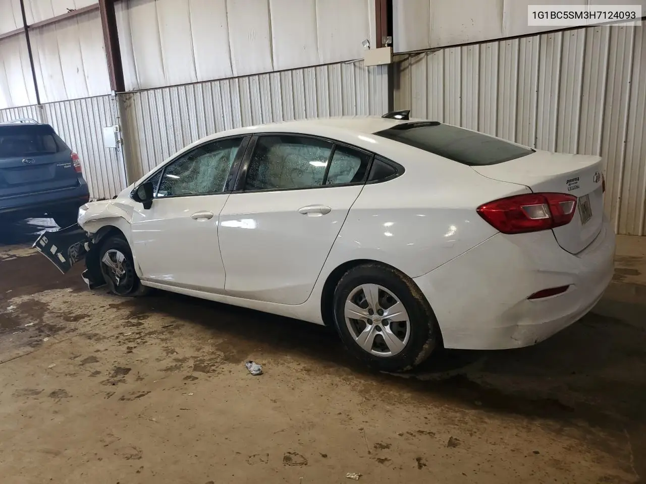 2017 Chevrolet Cruze Ls VIN: 1G1BC5SM3H7124093 Lot: 56110125