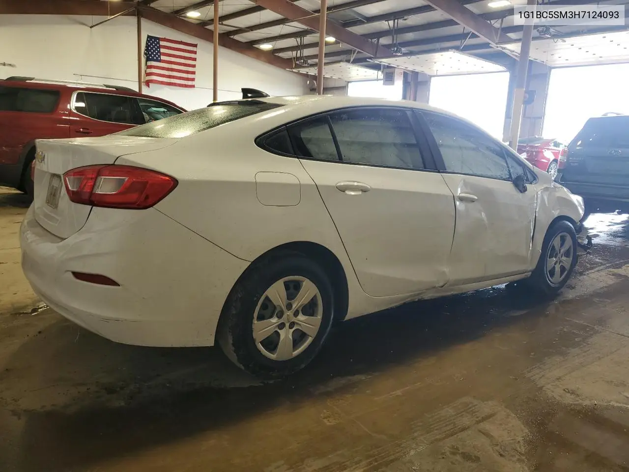 2017 Chevrolet Cruze Ls VIN: 1G1BC5SM3H7124093 Lot: 56110125