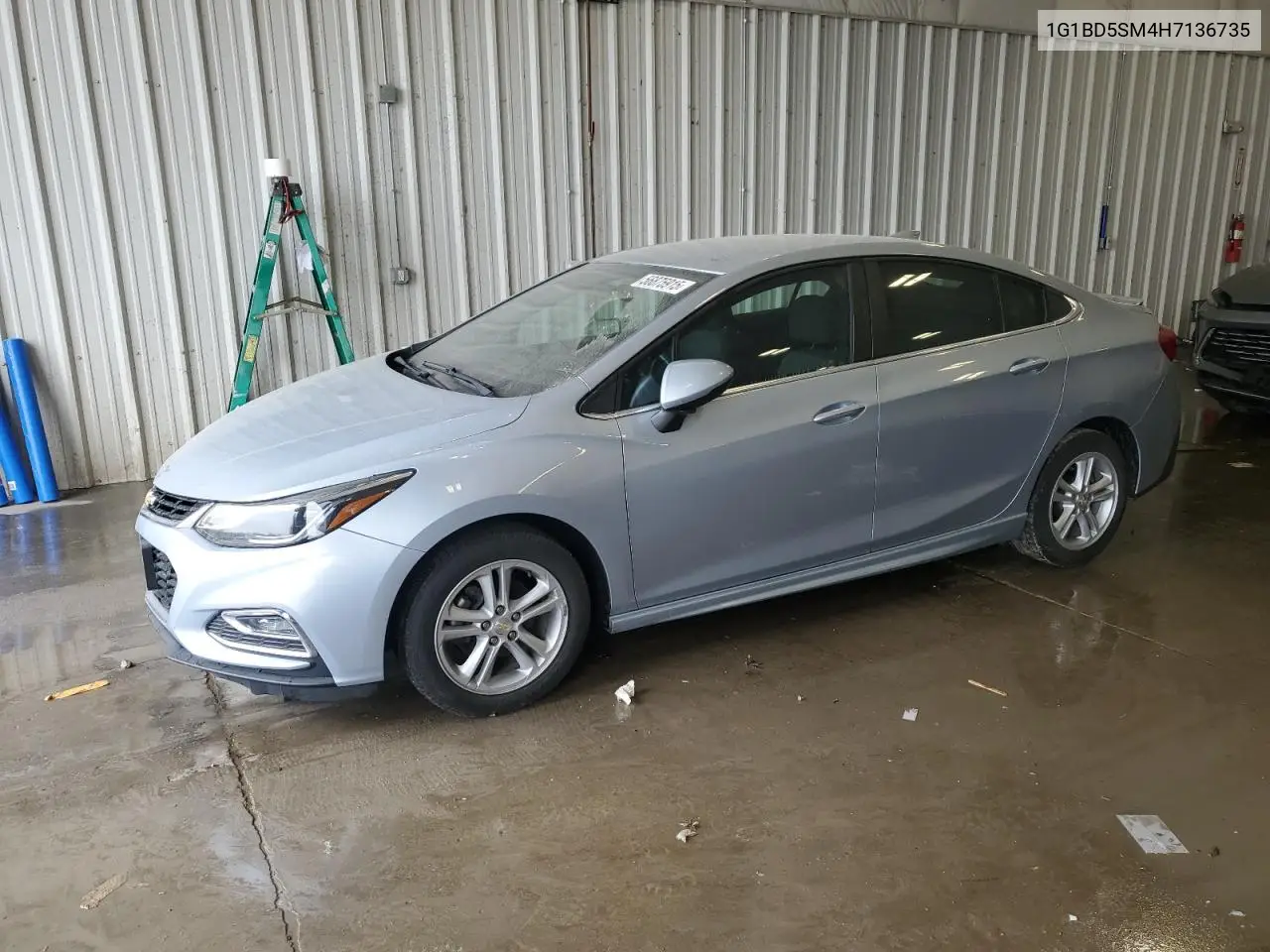2017 Chevrolet Cruze Lt VIN: 1G1BD5SM4H7136735 Lot: 56875915
