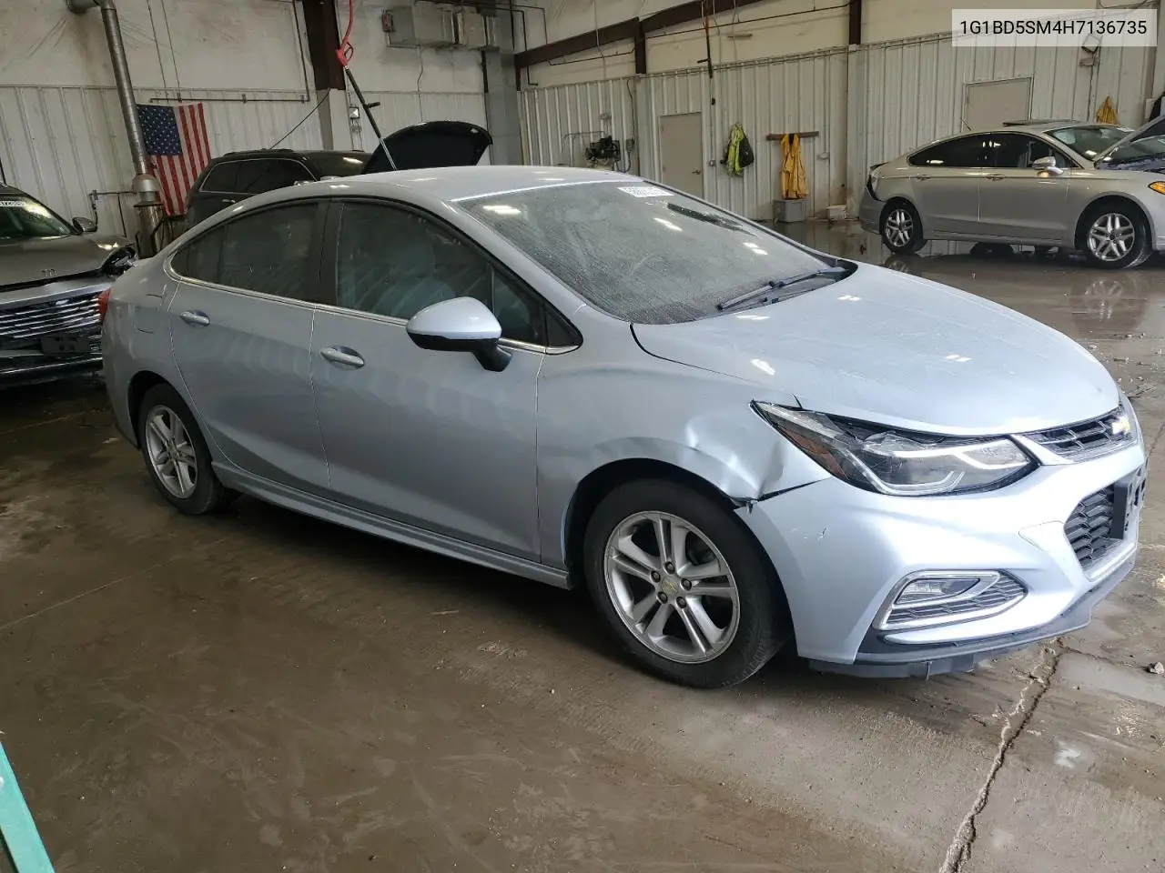 2017 Chevrolet Cruze Lt VIN: 1G1BD5SM4H7136735 Lot: 56875915