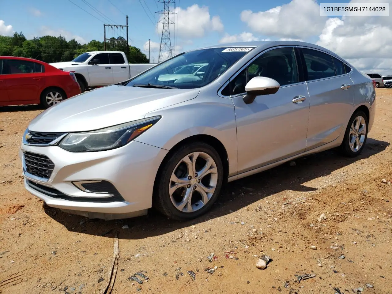 2017 Chevrolet Cruze Premier VIN: 1G1BF5SM5H7144028 Lot: 56887885