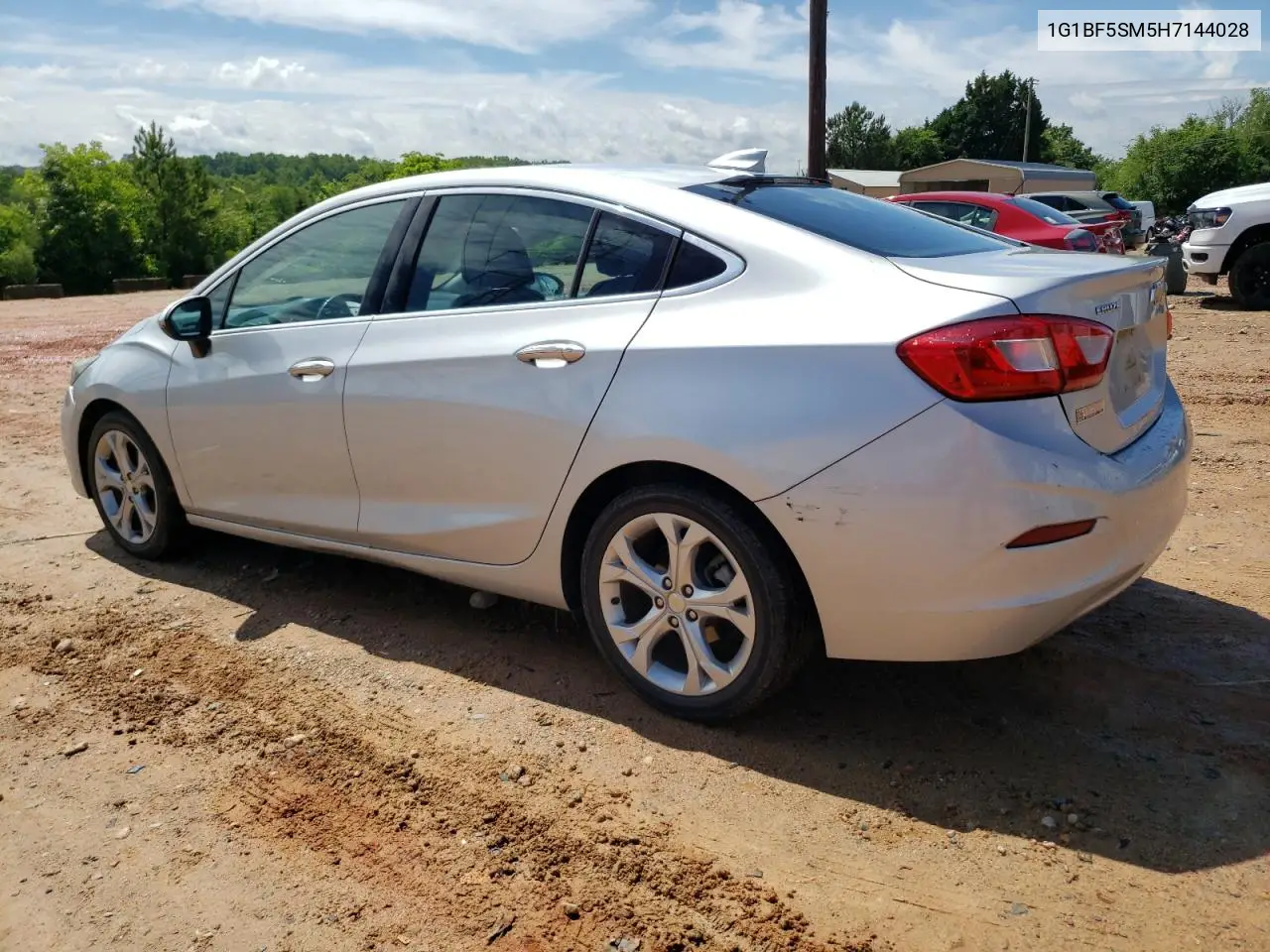 2017 Chevrolet Cruze Premier VIN: 1G1BF5SM5H7144028 Lot: 56887885