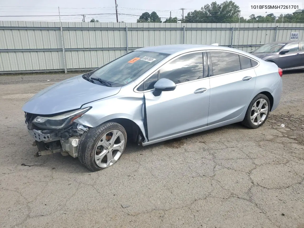 2017 Chevrolet Cruze Premier VIN: 1G1BF5SM6H7261701 Lot: 56897685