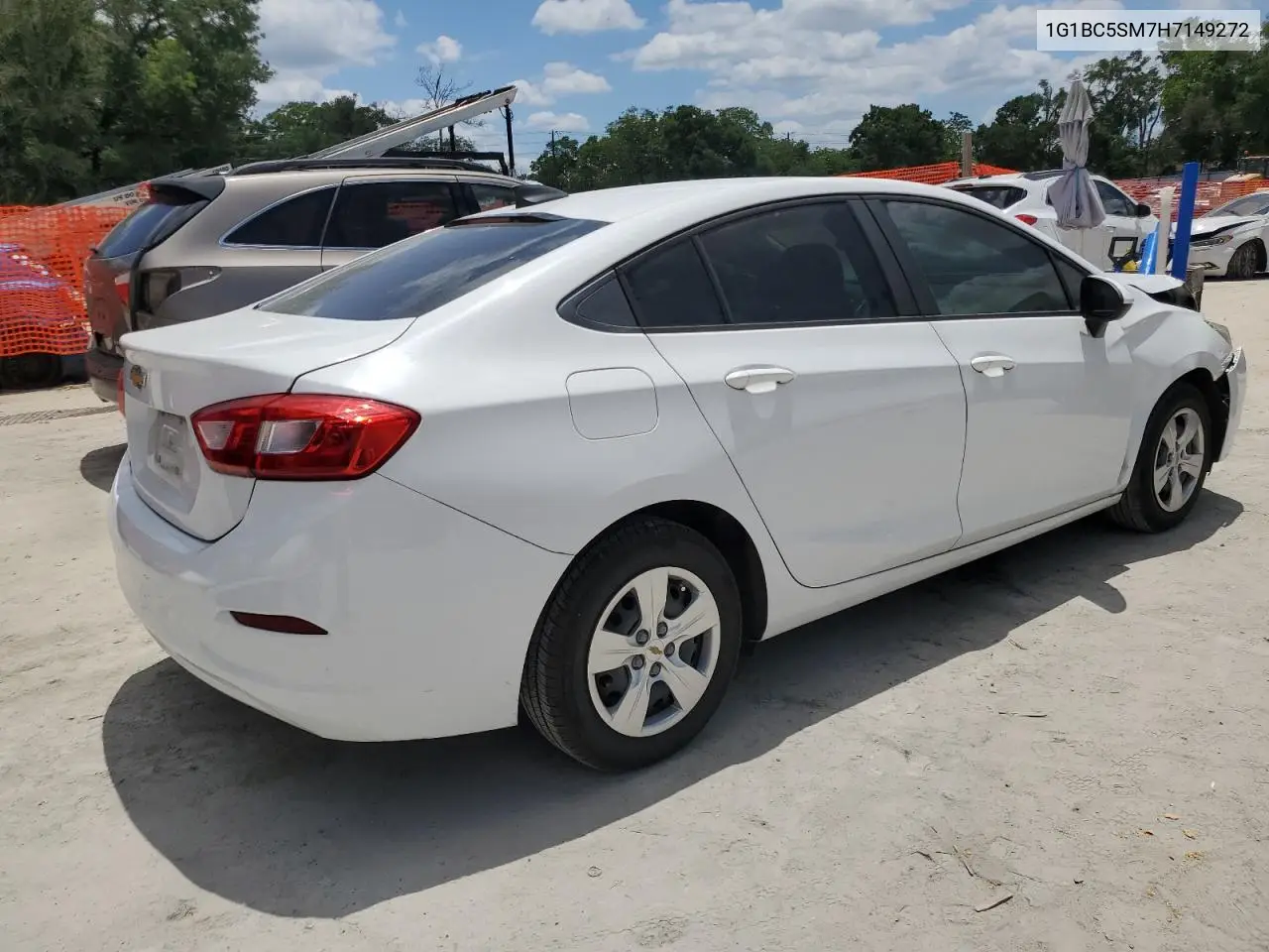 2017 Chevrolet Cruze Ls VIN: 1G1BC5SM7H7149272 Lot: 57083995