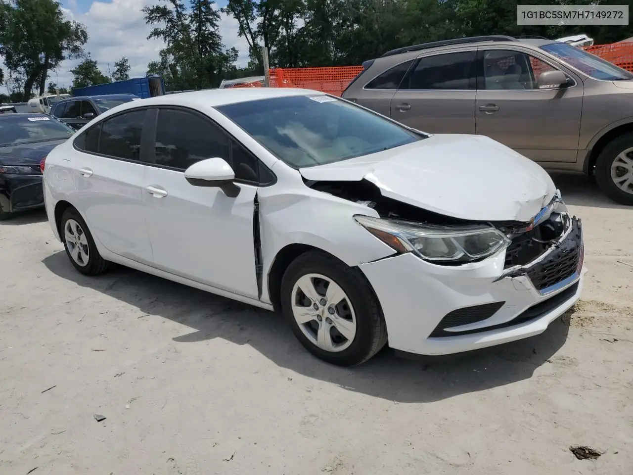 2017 Chevrolet Cruze Ls VIN: 1G1BC5SM7H7149272 Lot: 57083995