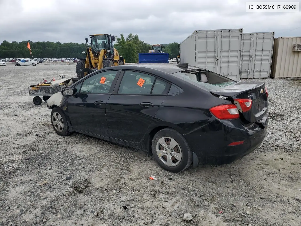 2017 Chevrolet Cruze Ls VIN: 1G1BC5SM6H7160909 Lot: 59482635