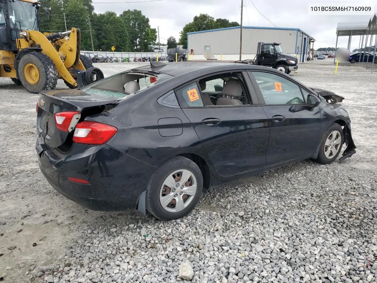 2017 Chevrolet Cruze Ls VIN: 1G1BC5SM6H7160909 Lot: 59482635