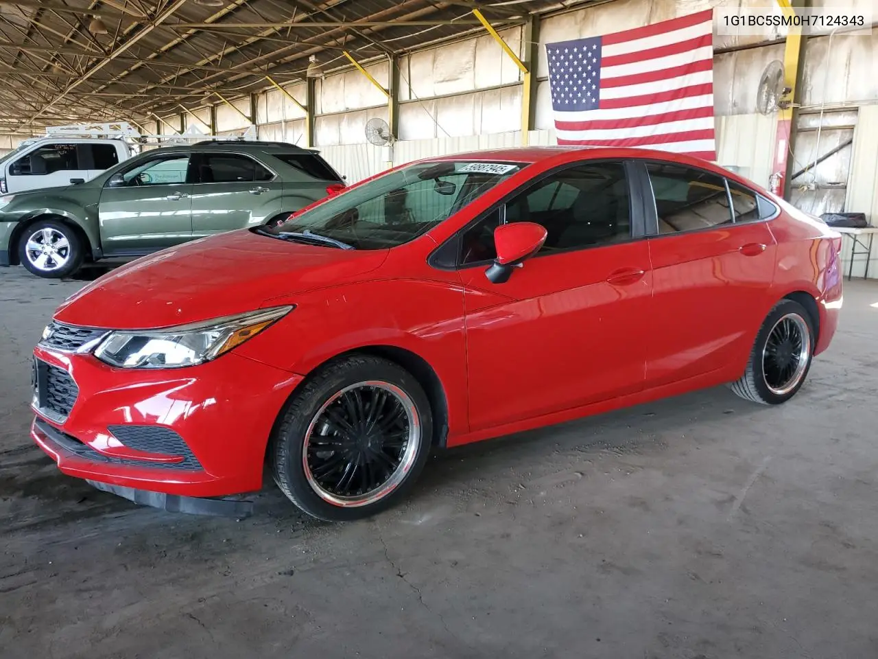 2017 Chevrolet Cruze Ls VIN: 1G1BC5SM0H7124343 Lot: 59887945