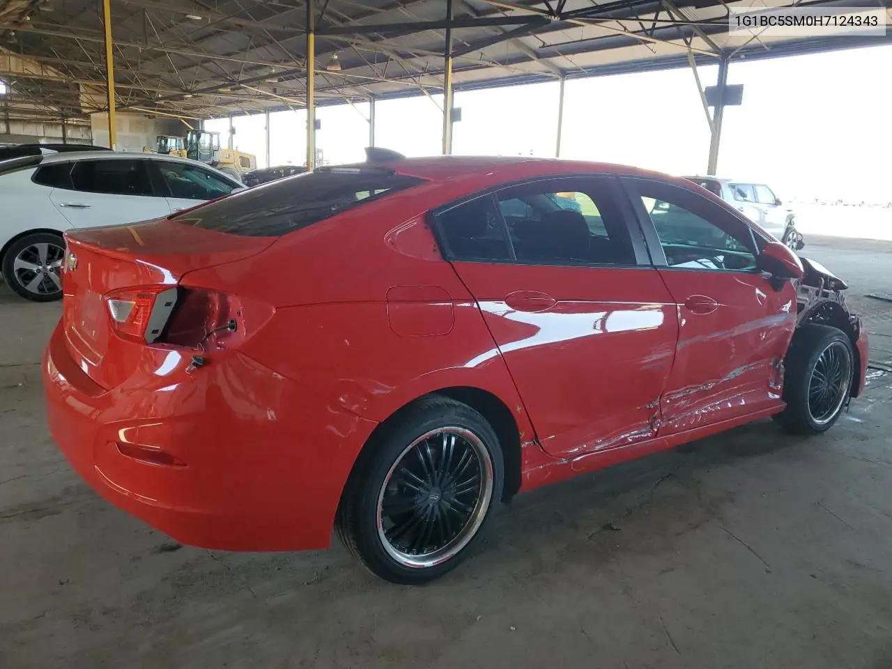 2017 Chevrolet Cruze Ls VIN: 1G1BC5SM0H7124343 Lot: 59887945