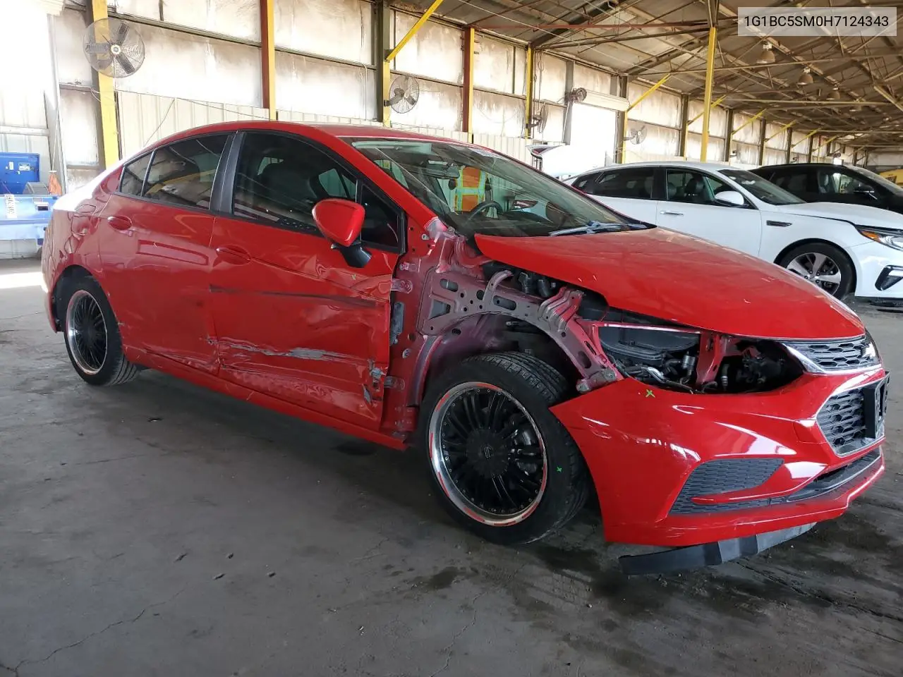2017 Chevrolet Cruze Ls VIN: 1G1BC5SM0H7124343 Lot: 59887945