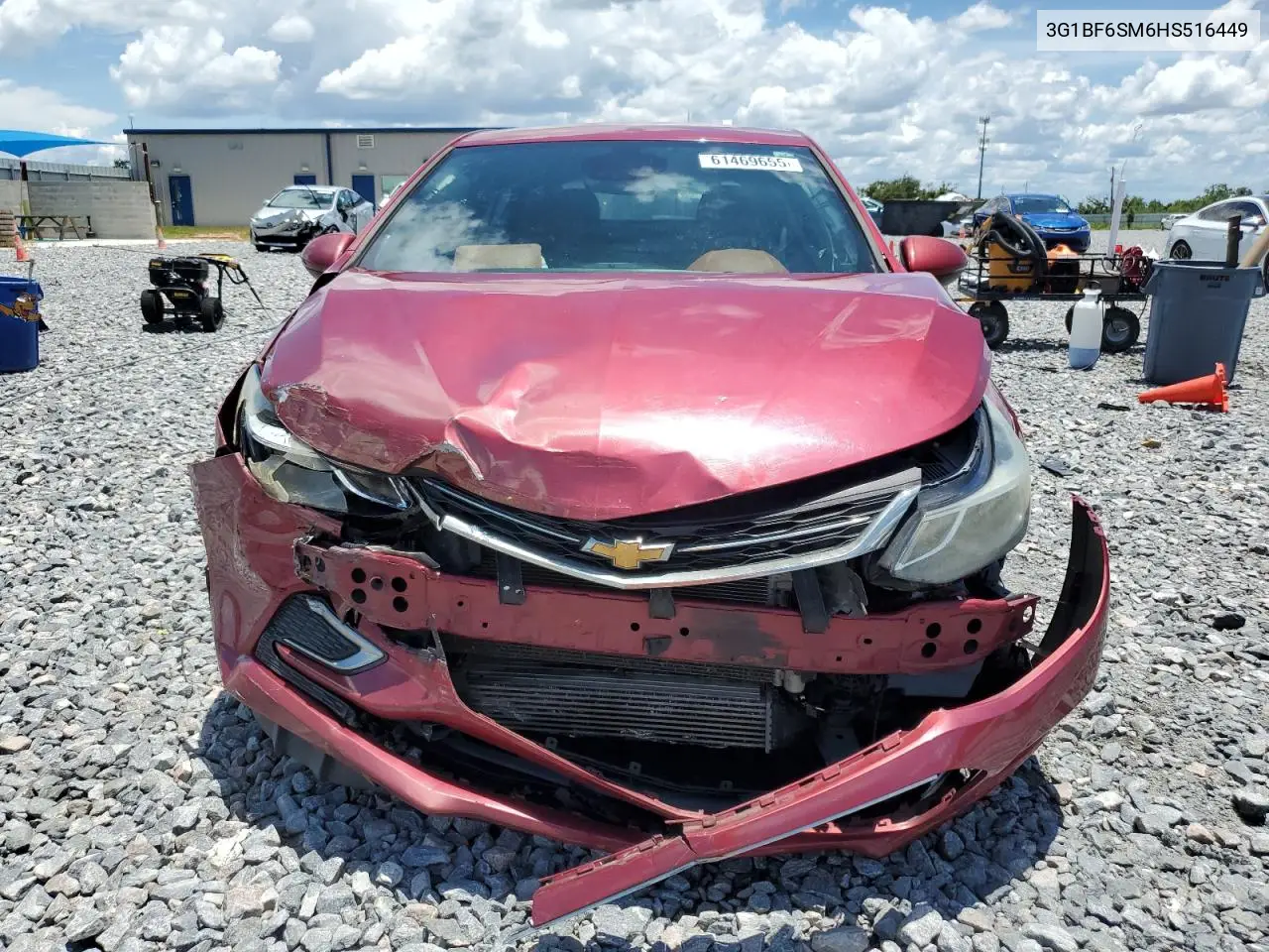 2017 Chevrolet Cruze Premier VIN: 3G1BF6SM6HS516449 Lot: 61469655