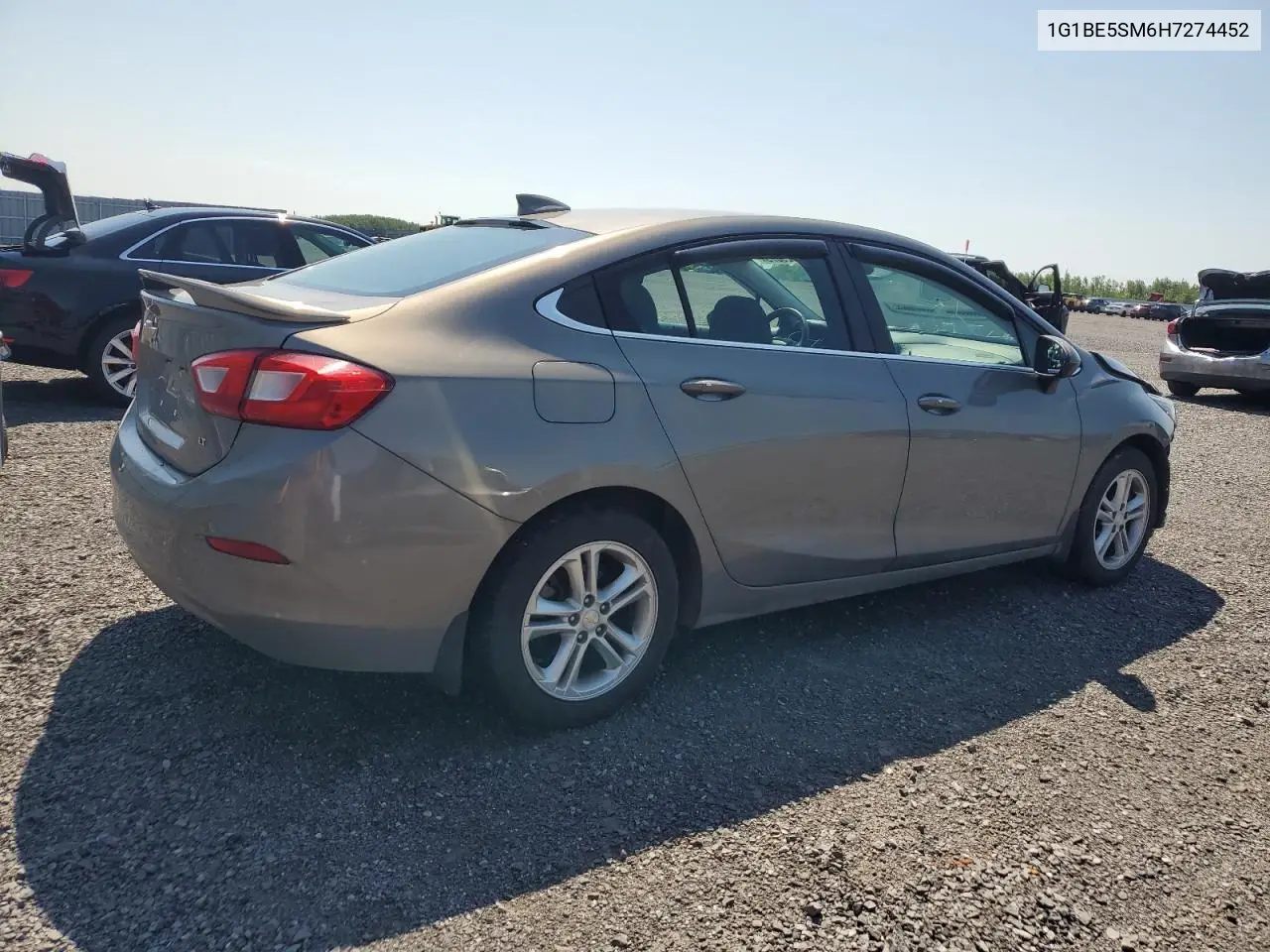2017 Chevrolet Cruze Lt VIN: 1G1BE5SM6H7274452 Lot: 61923075