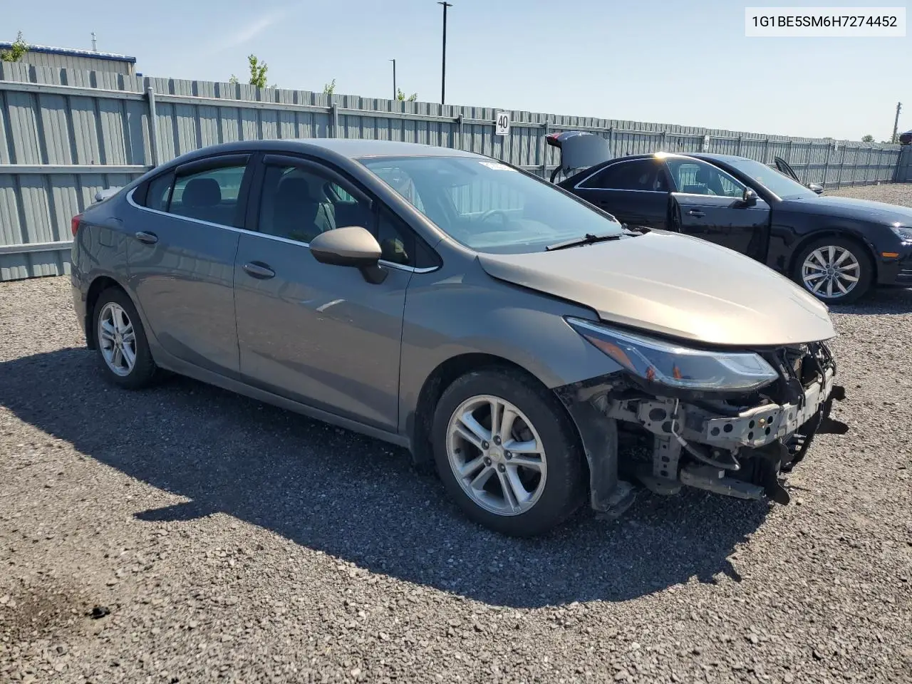 2017 Chevrolet Cruze Lt VIN: 1G1BE5SM6H7274452 Lot: 61923075