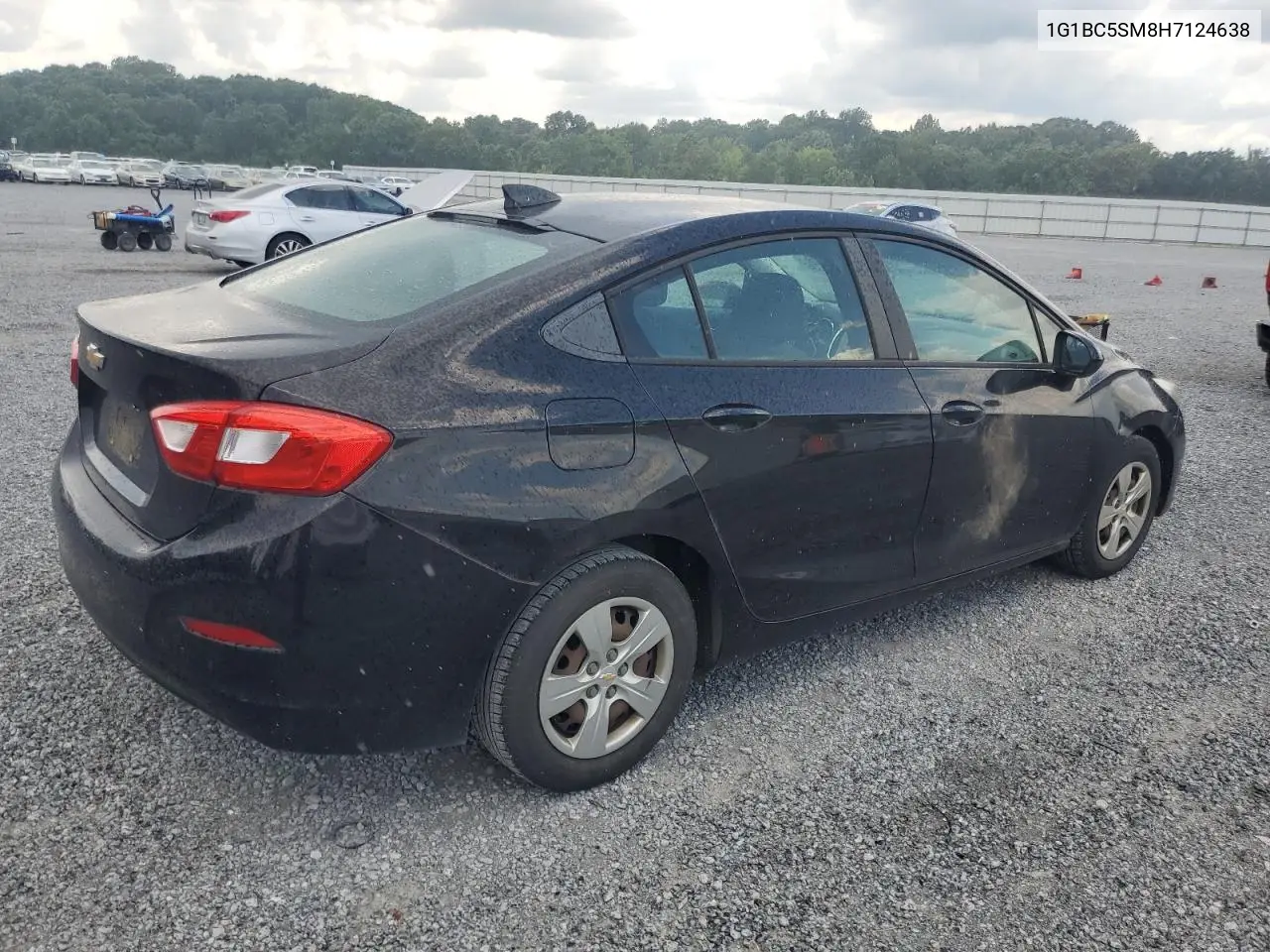 2017 Chevrolet Cruze Ls VIN: 1G1BC5SM8H7124638 Lot: 62084835