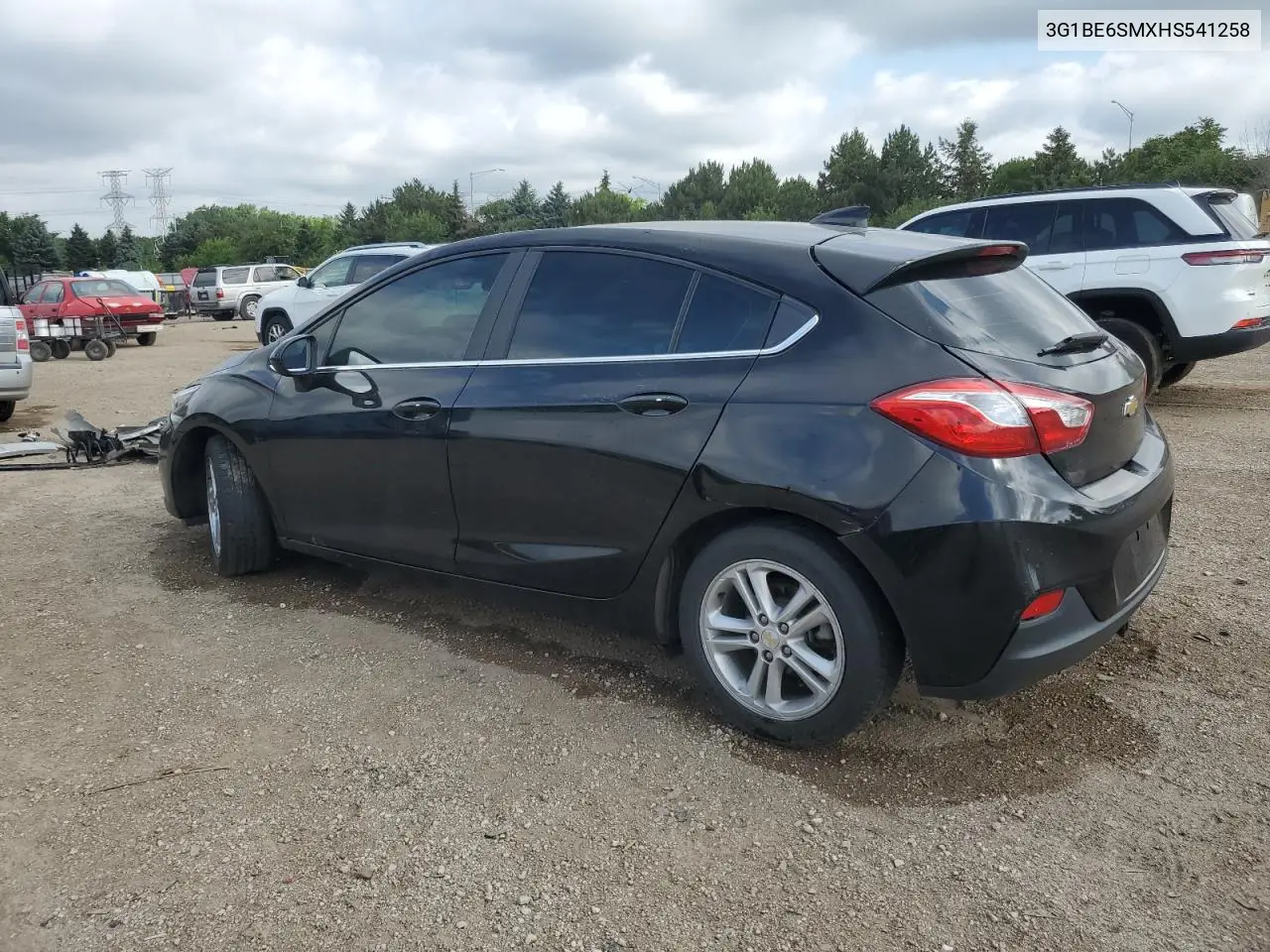 2017 Chevrolet Cruze Lt VIN: 3G1BE6SMXHS541258 Lot: 62191505