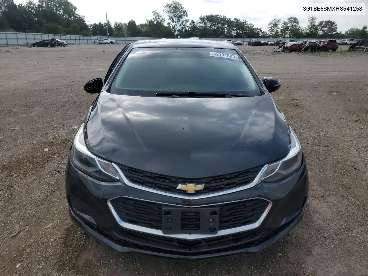 2017 Chevrolet Cruze Lt VIN: 3G1BE6SMXHS541258 Lot: 62191505