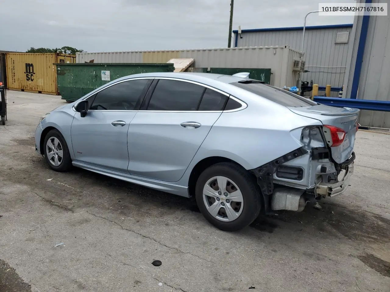 2017 Chevrolet Cruze Premier VIN: 1G1BF5SM2H7167816 Lot: 62386255