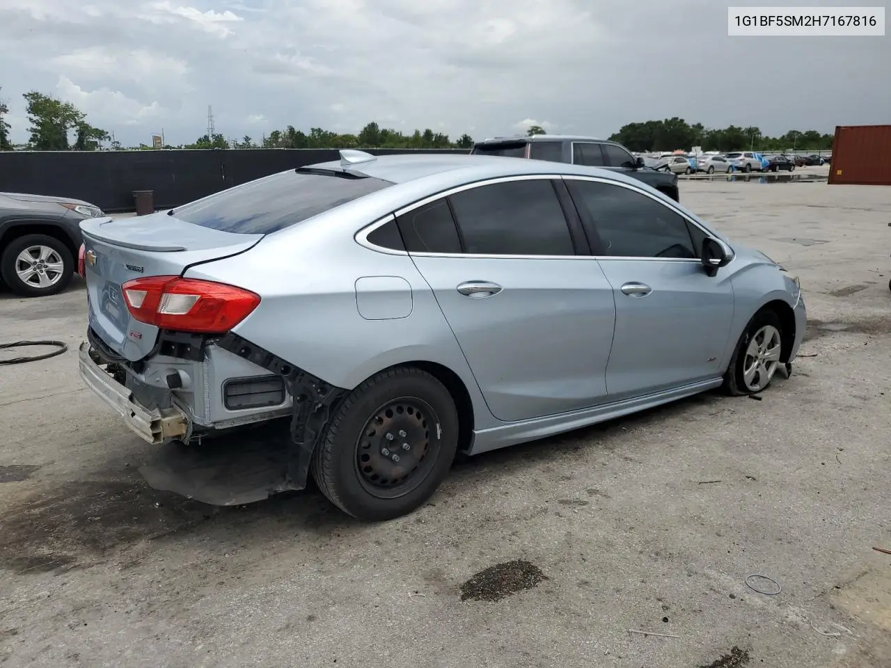 2017 Chevrolet Cruze Premier VIN: 1G1BF5SM2H7167816 Lot: 62386255